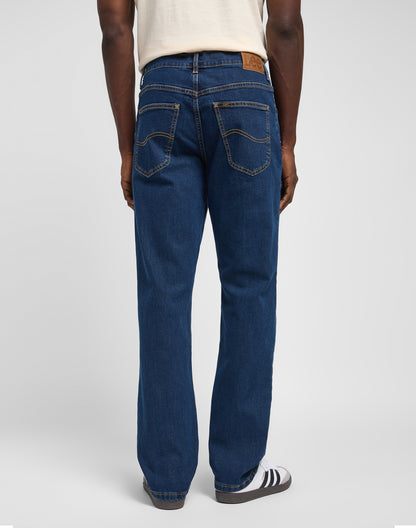 Lee Brooklyn Straight Dark Stonewash