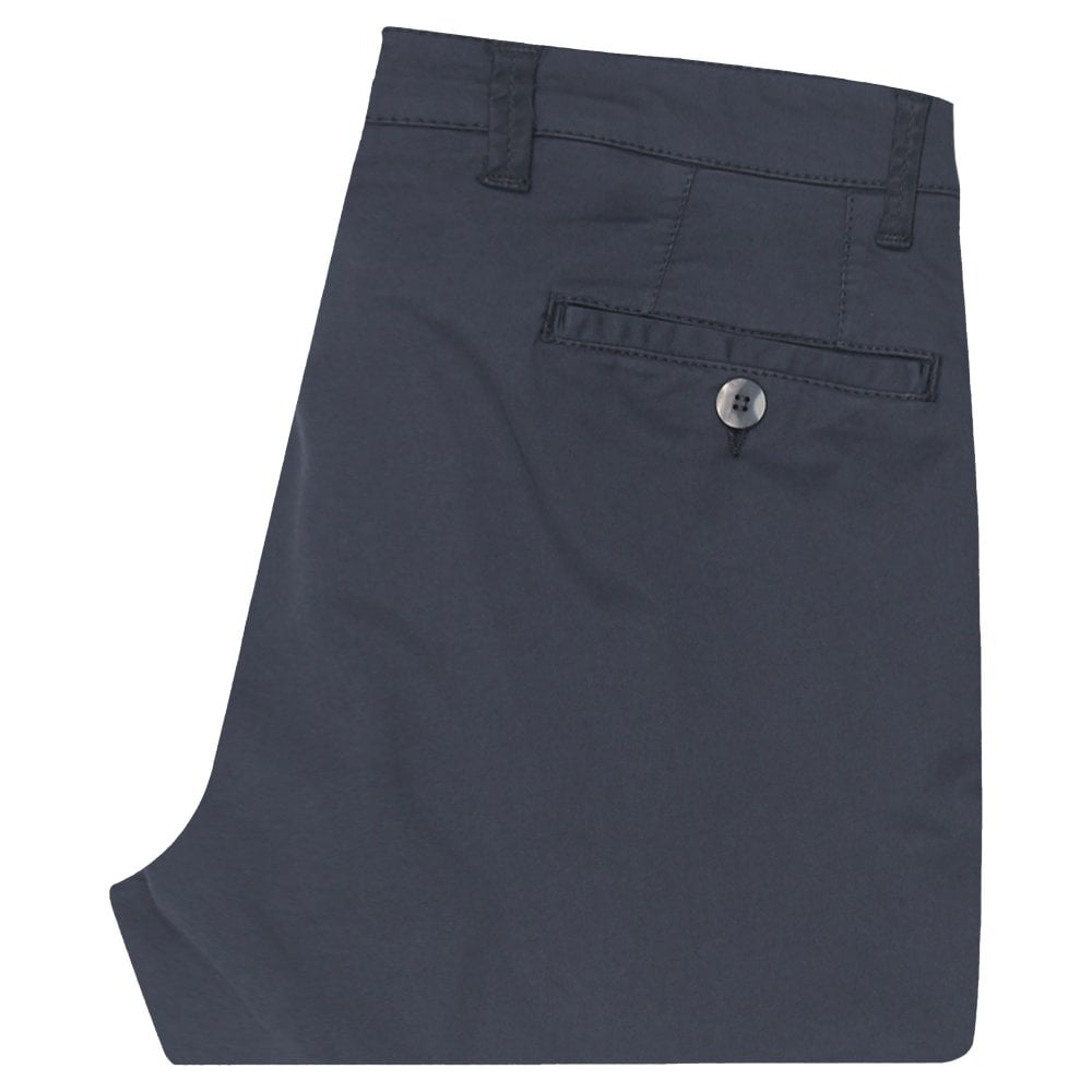 Polbot Slim Fit Chino Navy Pants