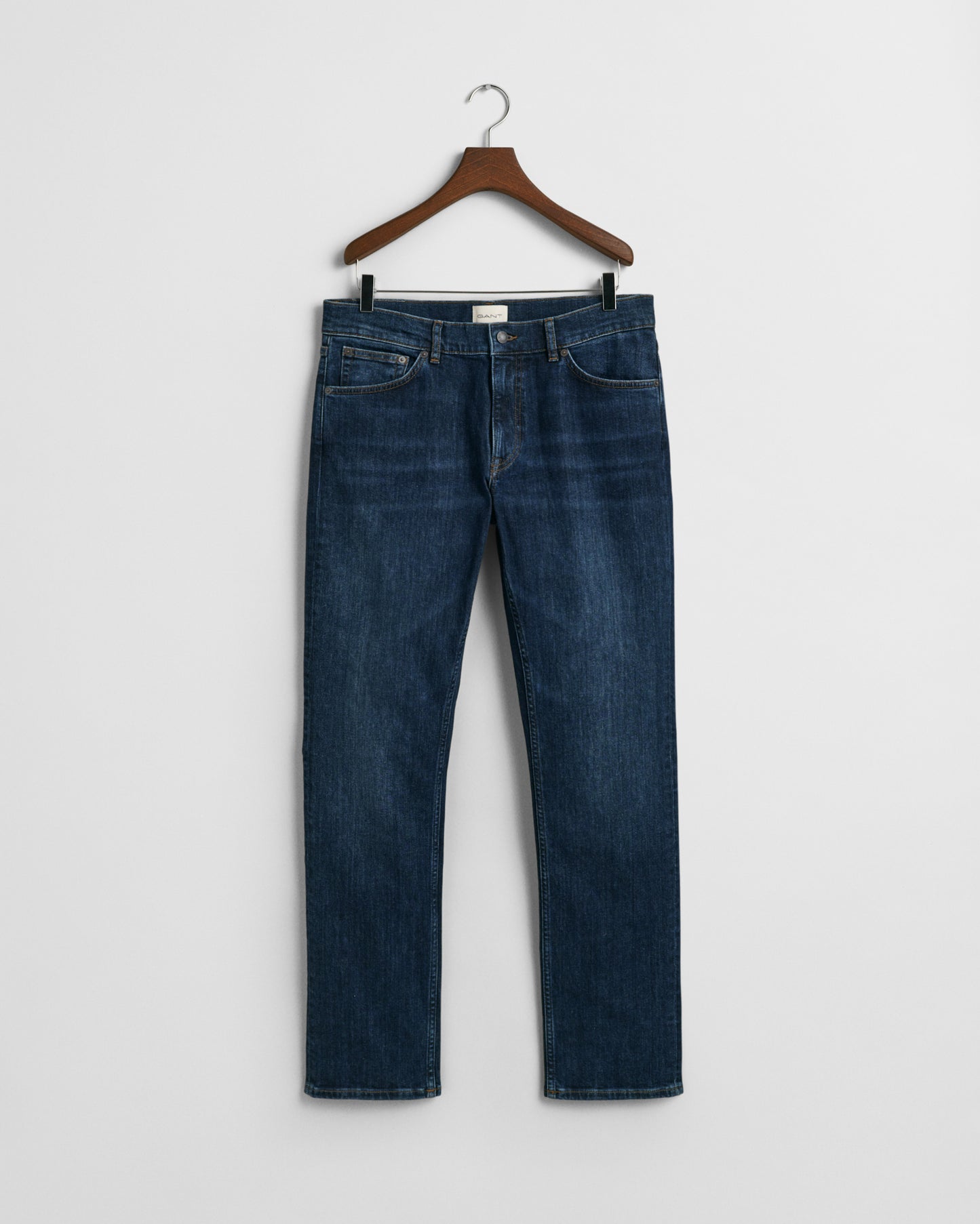GANT Regular Dark Blue Worn In Jeans