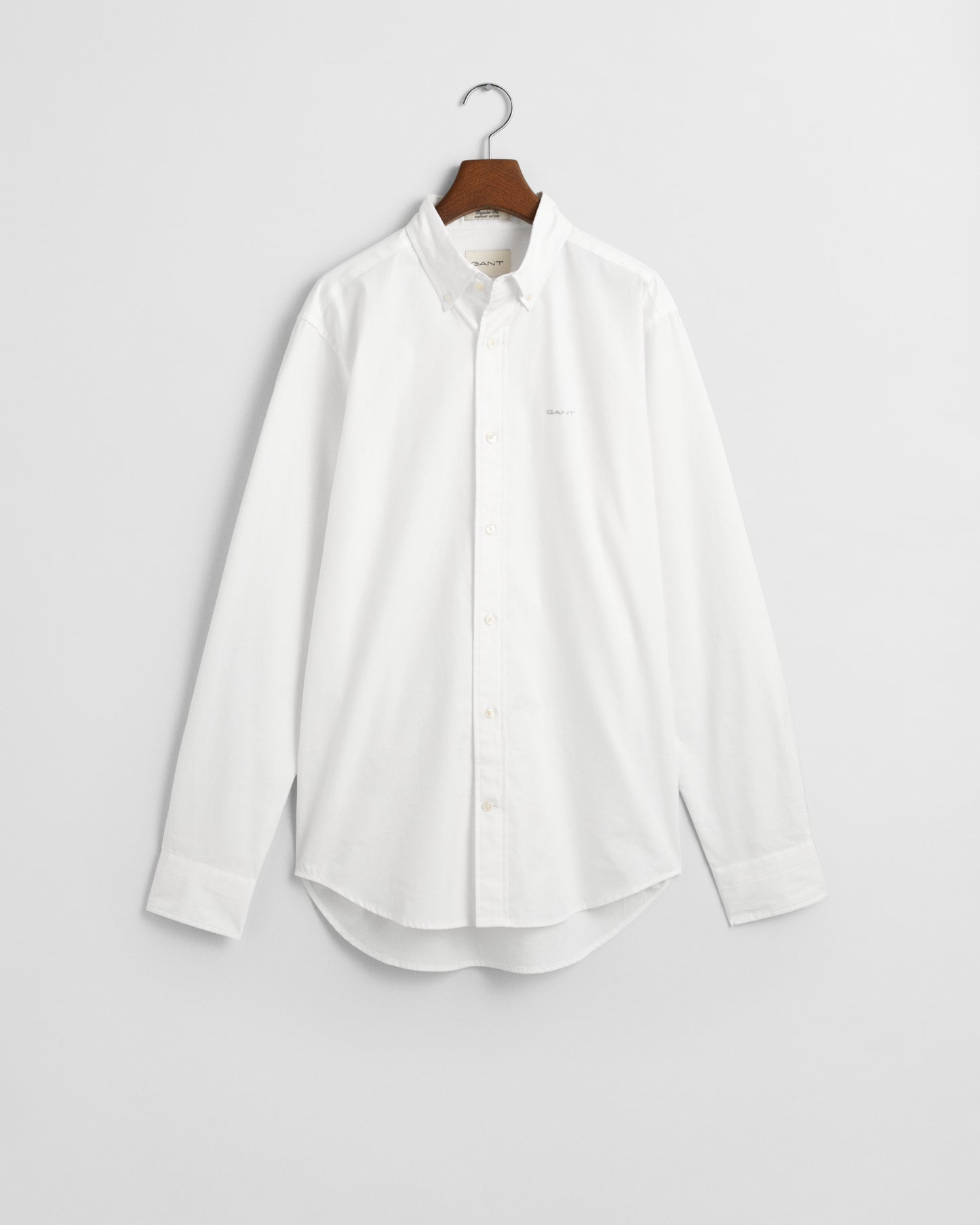 GANT Reg Pinpoint White Oxford Shirt