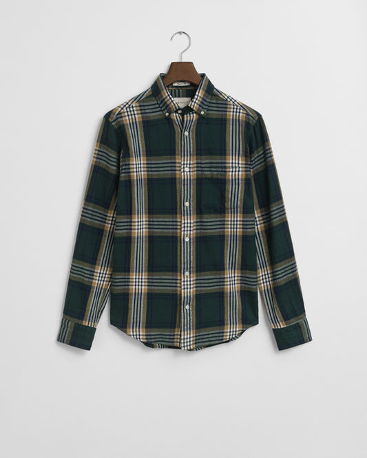 GANT Regular Windblown Flannel Check Shirt
