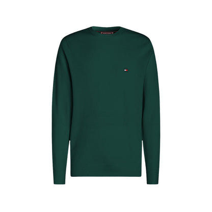 Tommy Hilfiger Essential Structure Green Knit Crewneck