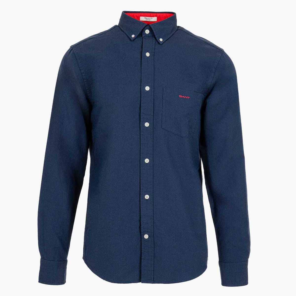 GANT Reg Evening Blue Beefy Oxford Shirt
