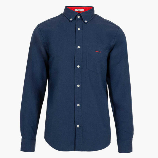GANT Reg Evening Blue Beefy Oxford Shirt