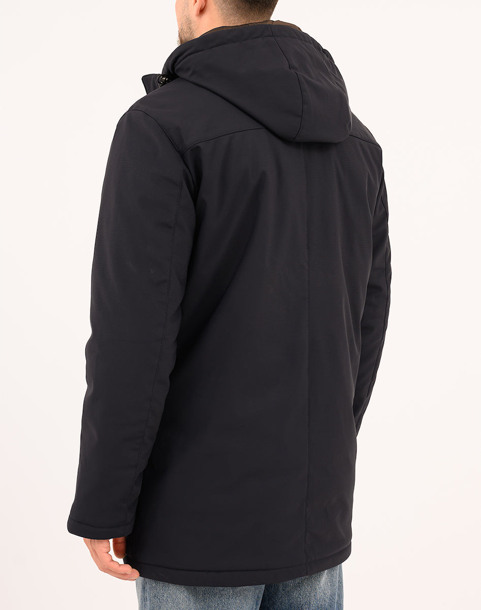 Adimari Dark Blue Parka Jacket