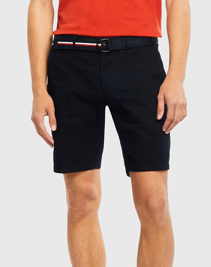 TOMMY HILFIGER BLACK WCC BRKLN ESSENTIAL TWILL W BELT