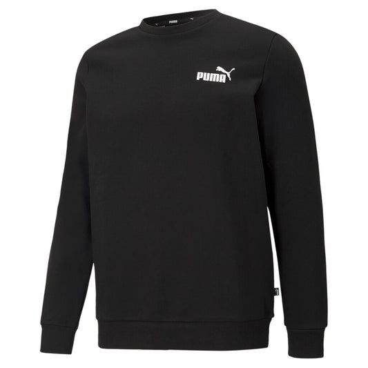 PUMA ESS Small Logo Black Crewneck