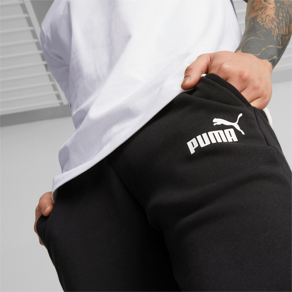 PUMA ESS Logo Pants TR Black