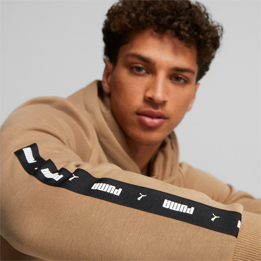 Puma Sweater ESS+ Tape Hoodie Brown
