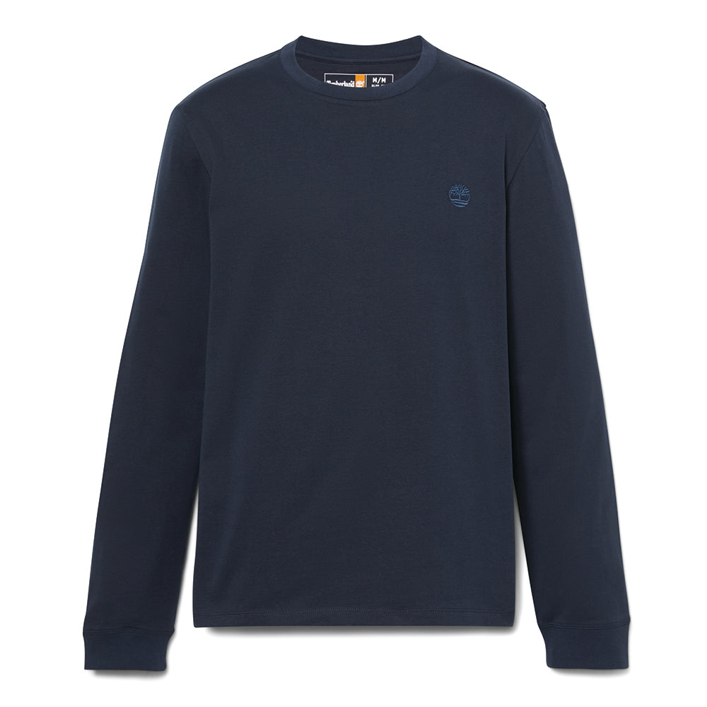 Timberland LS Dunstan Dark Sapphire Crewneck Long Sleeved Slim Jersey