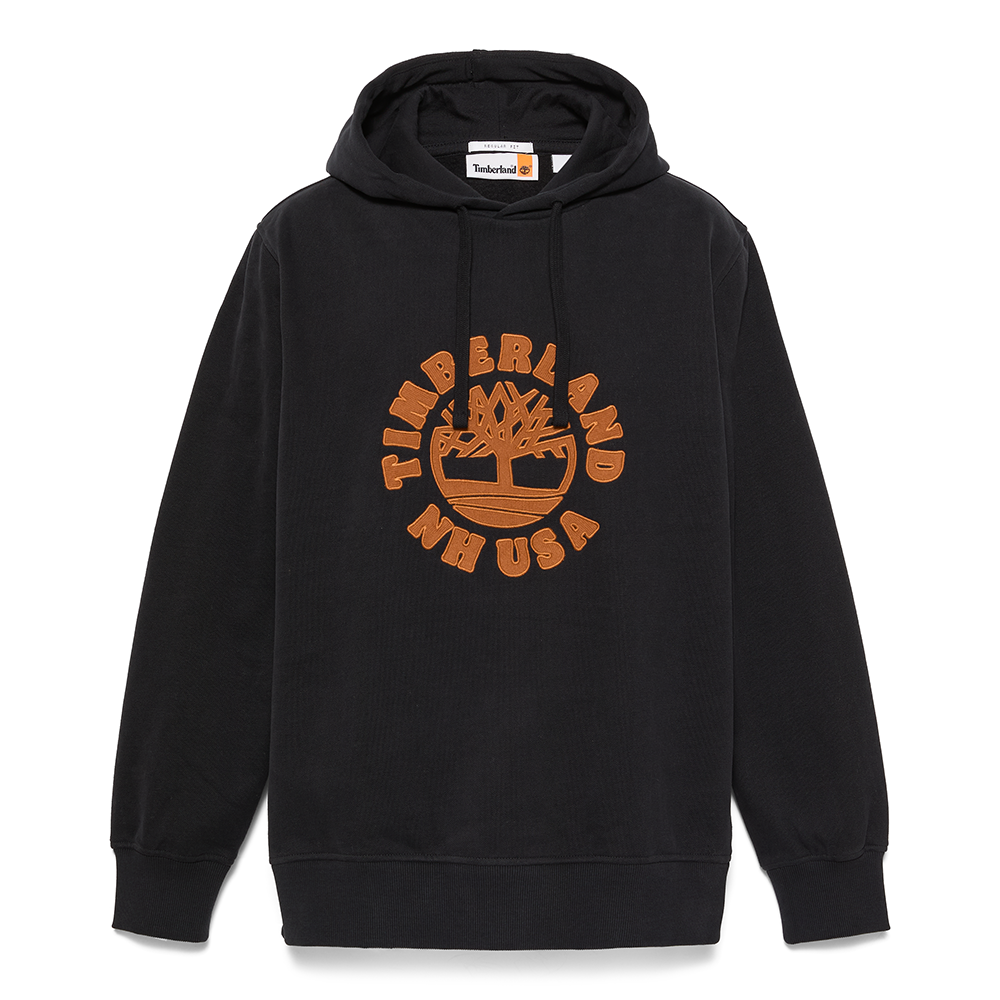 Timberland Holiday Black Graphic Hoodie