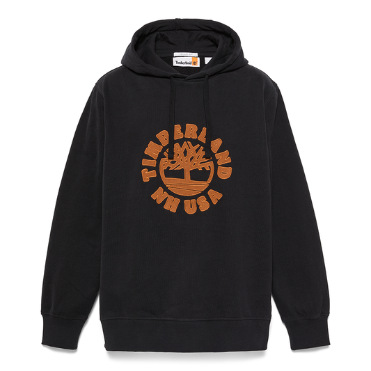 Timberland Holiday Black Graphic Hoodie