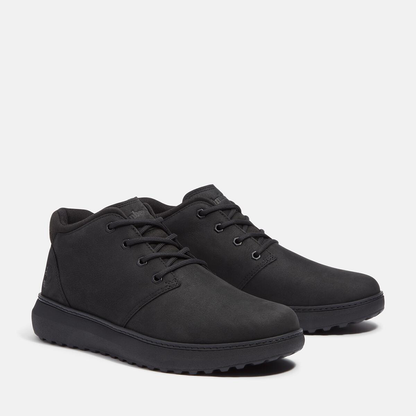 Timberland Hudson Road Black Nubuck Mid Lace Up Chukka Boot