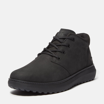 Timberland Hudson Road Black Nubuck Mid Lace Up Chukka Boot