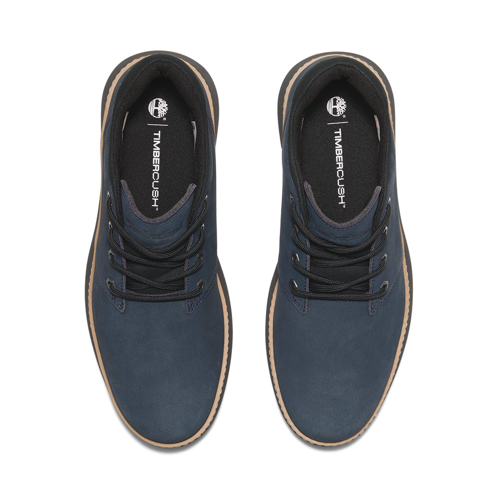 Timberland Hudson Road Navy Nubuck Mid Lace Up Chukka Boot