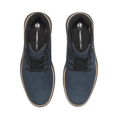 Timberland Hudson Road Navy Nubuck Mid Lace Up Chukka Boot
