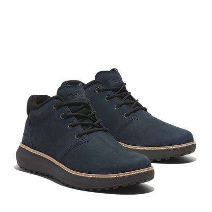 Timberland Hudson Road Navy Nubuck Mid Lace Up Chukka Boot