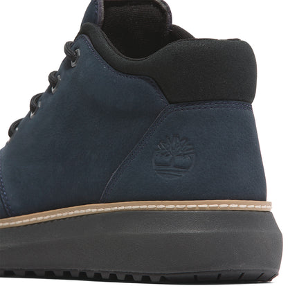 Timberland Hudson Road Navy Nubuck Mid Lace Up Chukka Boot
