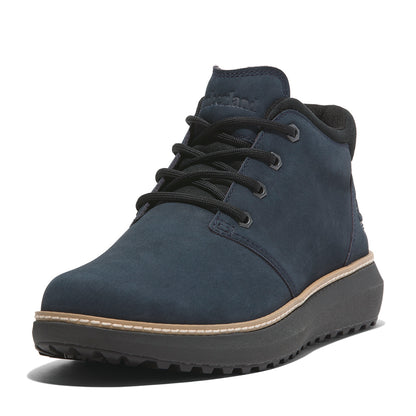 Timberland Hudson Road Navy Nubuck Mid Lace Up Chukka Boot