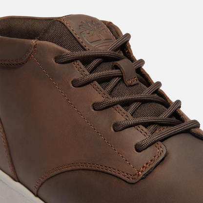 Timberland Parker Street Dark Brown Full Grain Mid Lace Up Sneaker