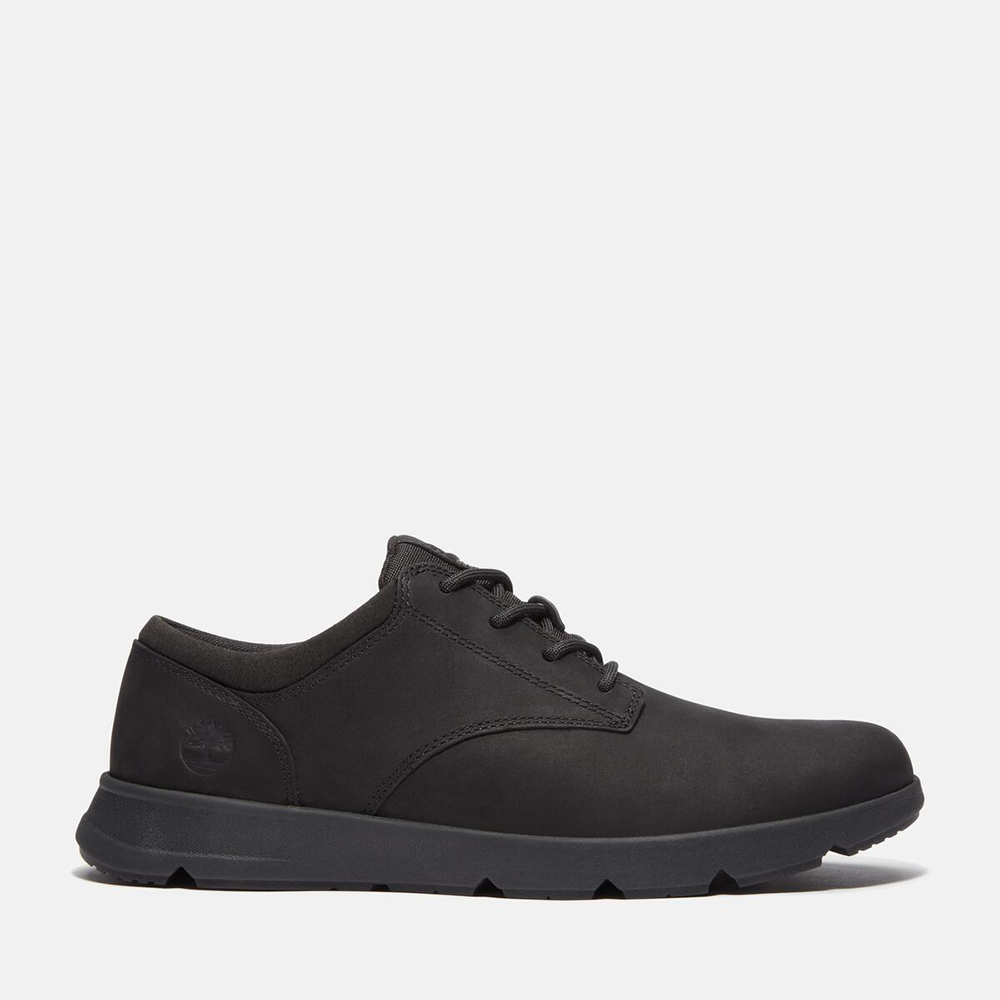 Timberland Parker Street Black Nubuck Low Lace Up Sneaker