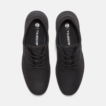 Timberland Parker Street Black Nubuck Low Lace Up Sneaker