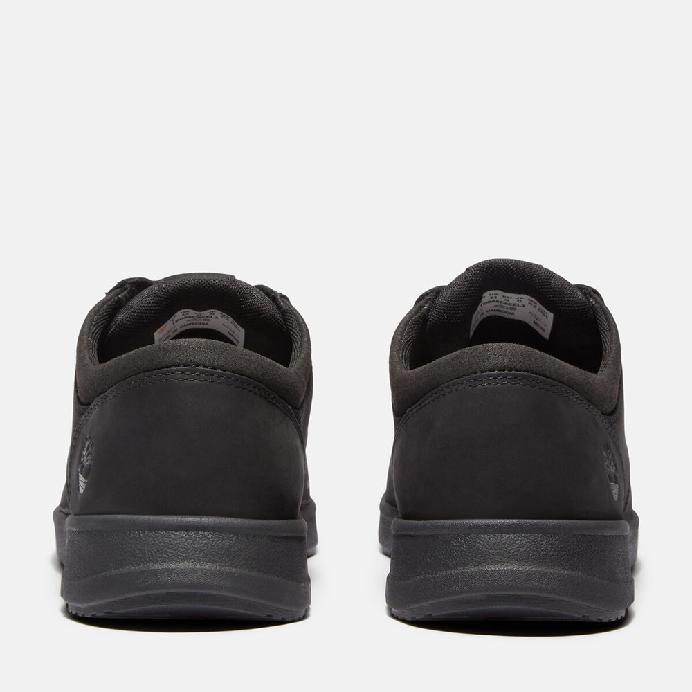 Timberland Parker Street Black Nubuck Low Lace Up Sneaker