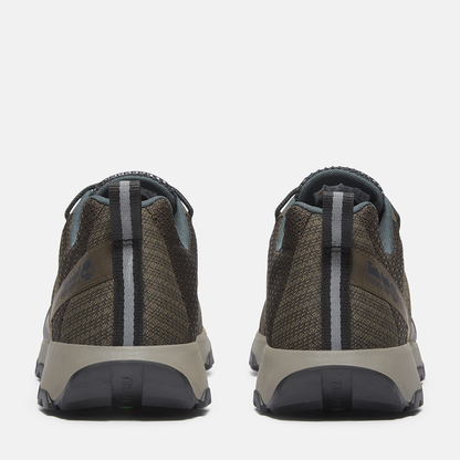 Timberland Winsor Trail Dark Brown Mesh Low Lace Up Waterproof Sneaker