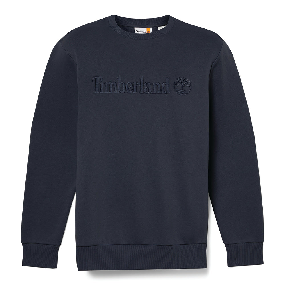 Timberland HAMPTHON Dark Sapphire Embroidery Tonal Crewneck