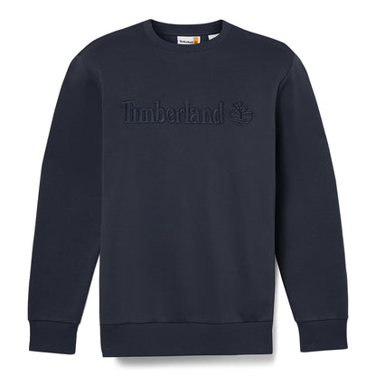 Timberland HAMPTHON Dark Sapphire Embroidery Tonal Crewneck