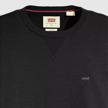 Levi's Lightweight Housemark Logo Black Sweater