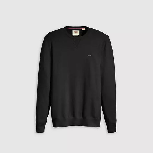 Levi's Lightweight Housemark Logo Black Sweater