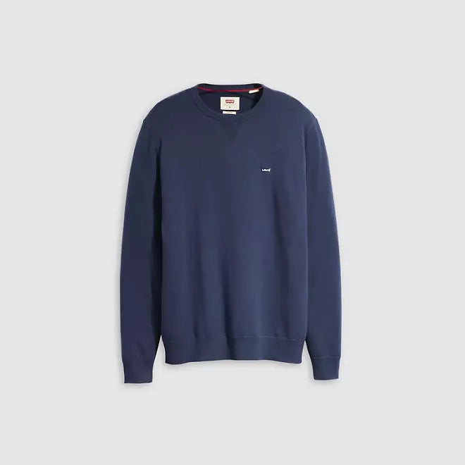 Levi's Lightweight Housemark Logo Blue Sweater