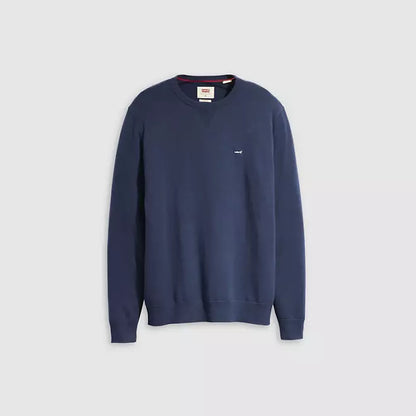 Levi's Lightweight Housemark Logo Blue Sweater