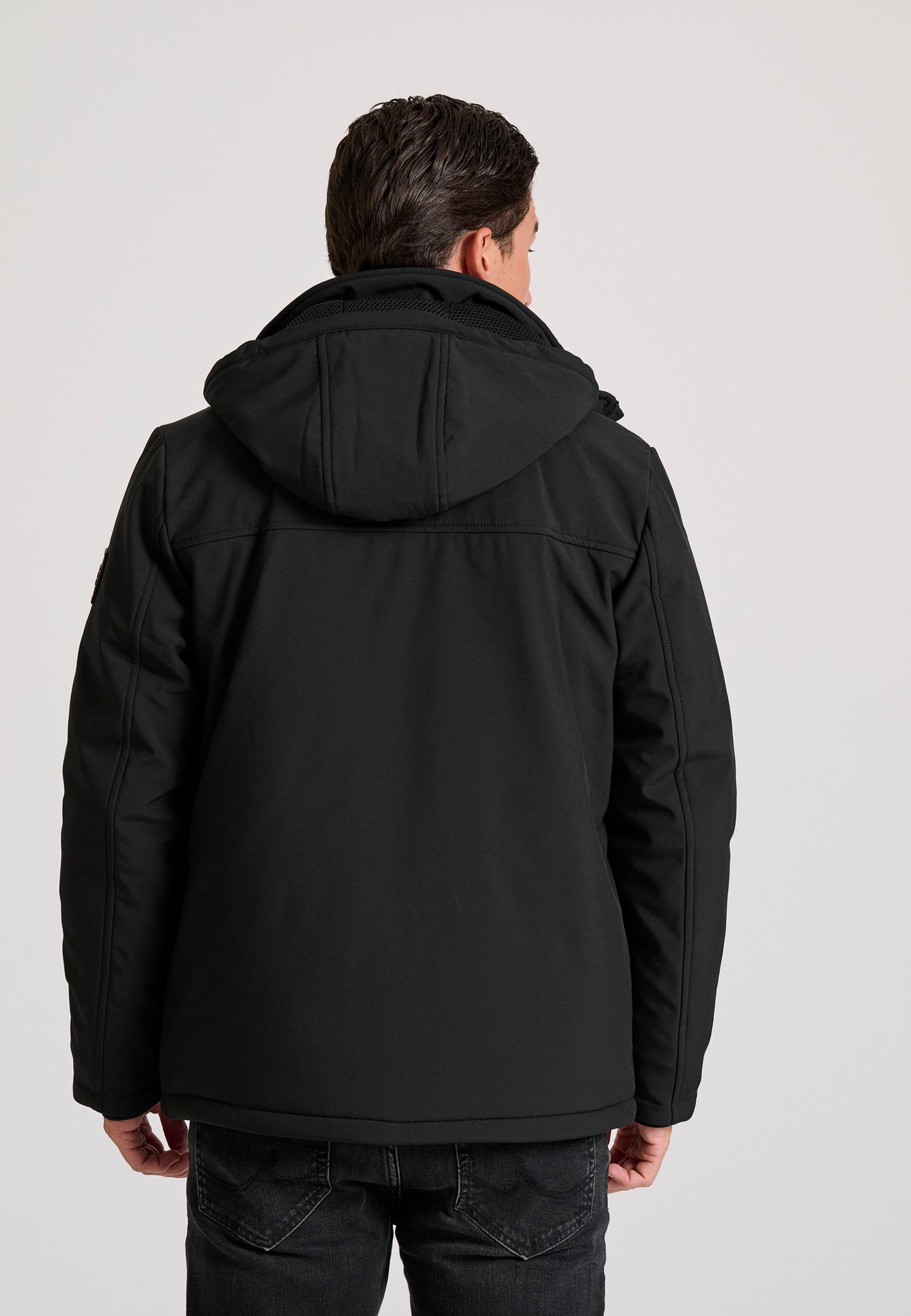 Funky Buddha Black Softshell Jacket