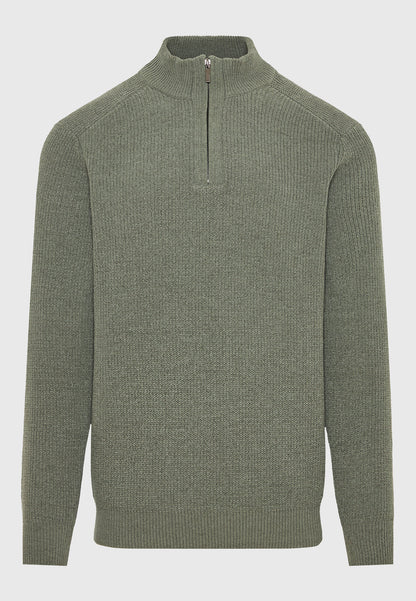 Funky Buddha Turtle Neck Cement Knitwear