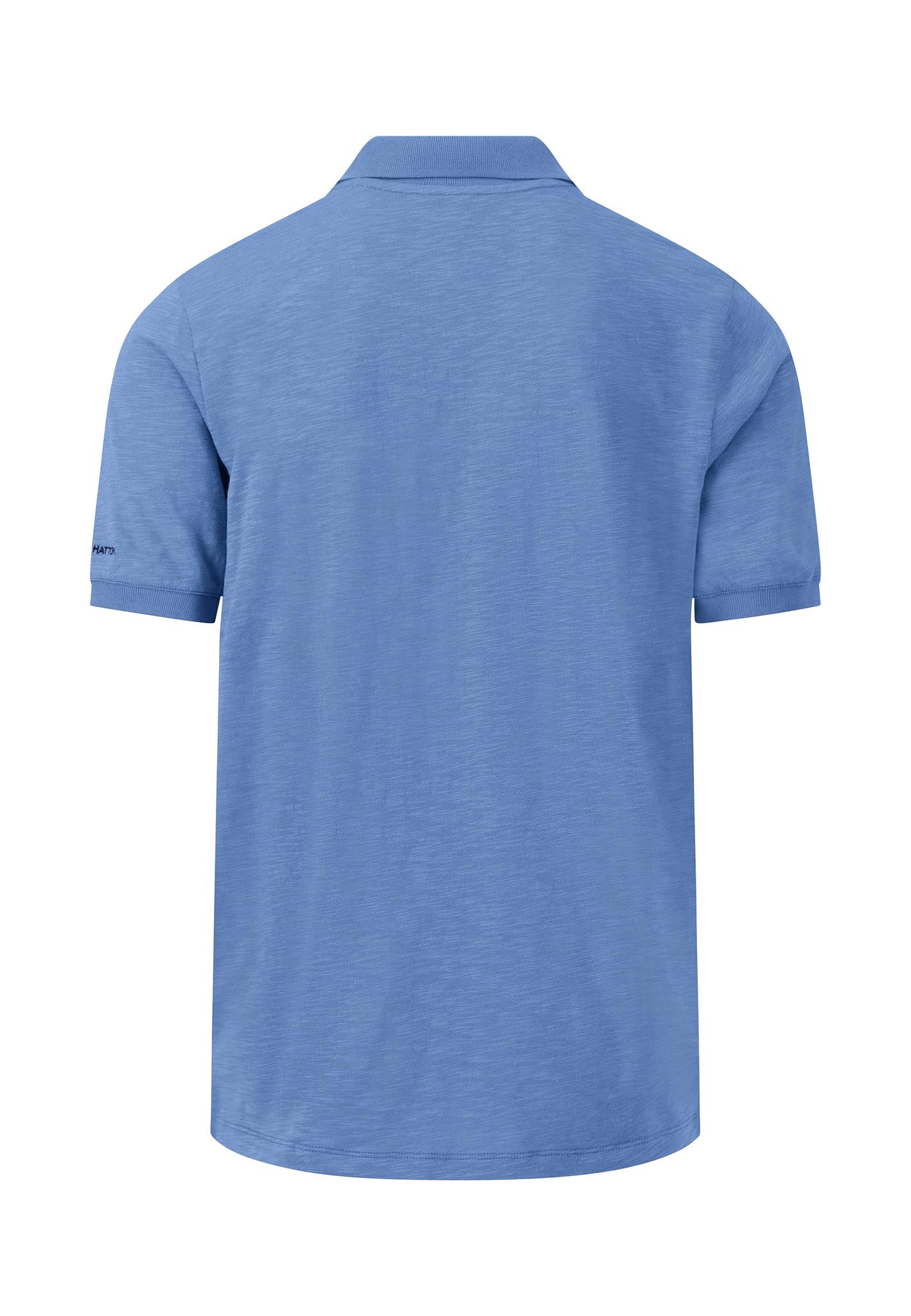 Fynch-Hatton Crystal Blue Casual Fit Polo T-Shirt