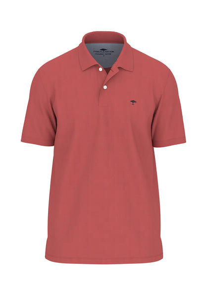Fynch-Hatton Casual Fit Premium Cotton Terracotta Basic Polo