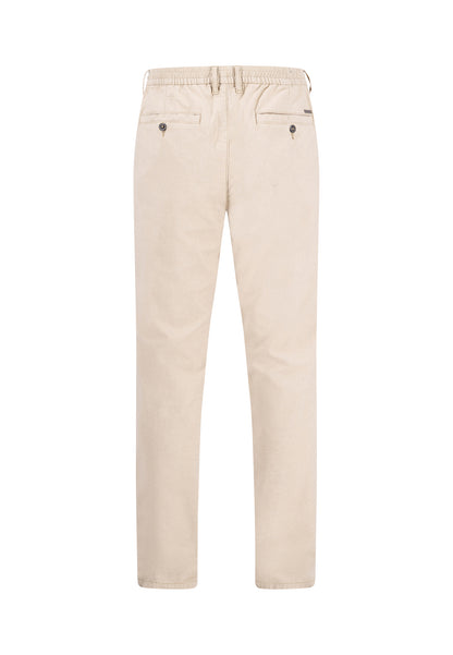 Fynch-Hatton Casual Fit Stone COLI Twotone Structure Chino