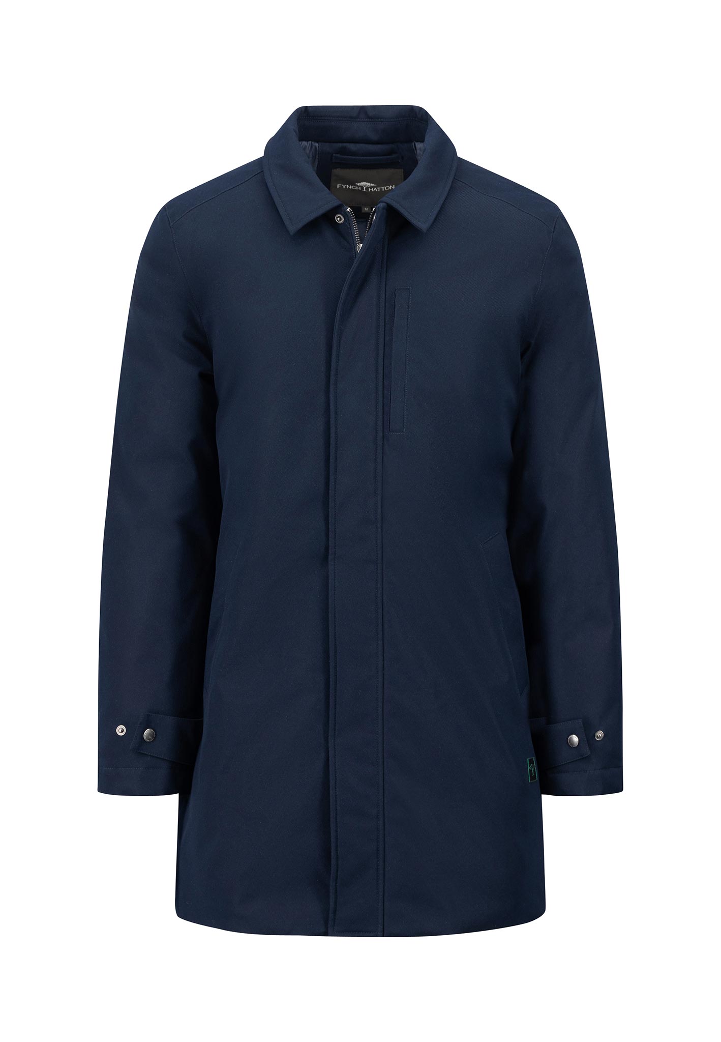 Fynch-Hatton Dark Navy Twill Darkcoat