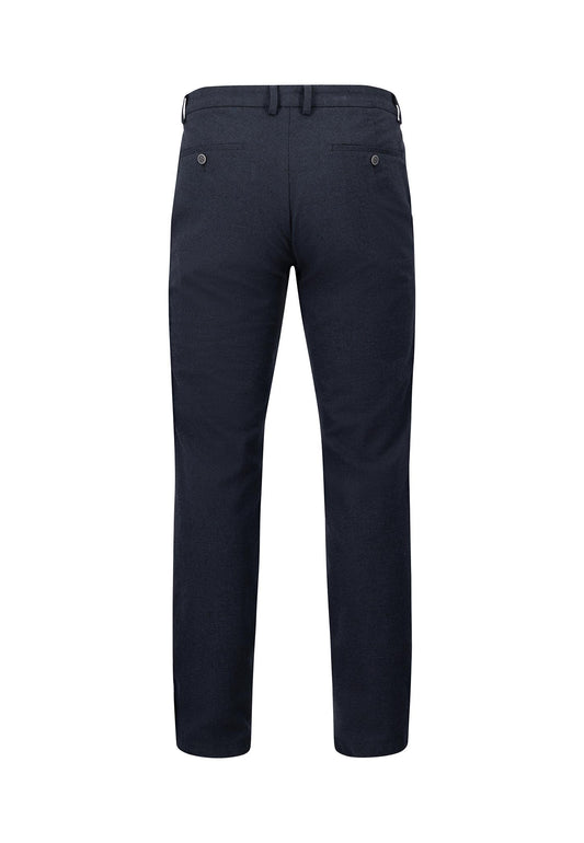 Fynch-Hatton Cozy Minimal Pattern Dark Navy Chino Pants