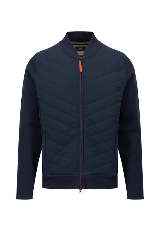 Fynch-Hatton Navy Hybrid Cardigan College