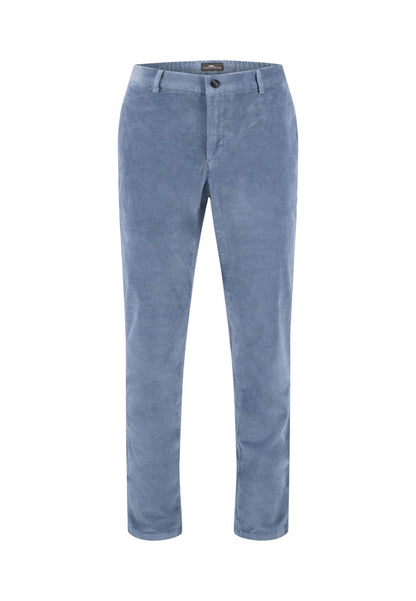 Fynch-Hatton Elephant Blue Wide Corduroy Chino