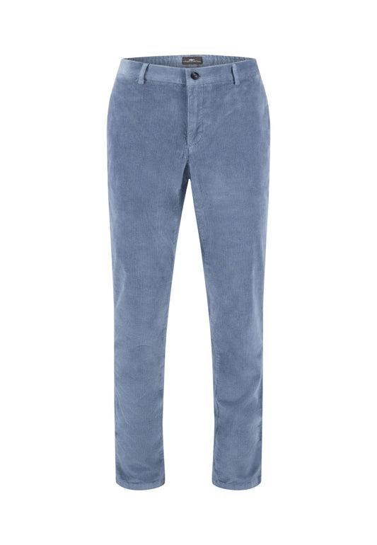 Fynch-Hatton Elephant Blue Wide Corduroy Chino