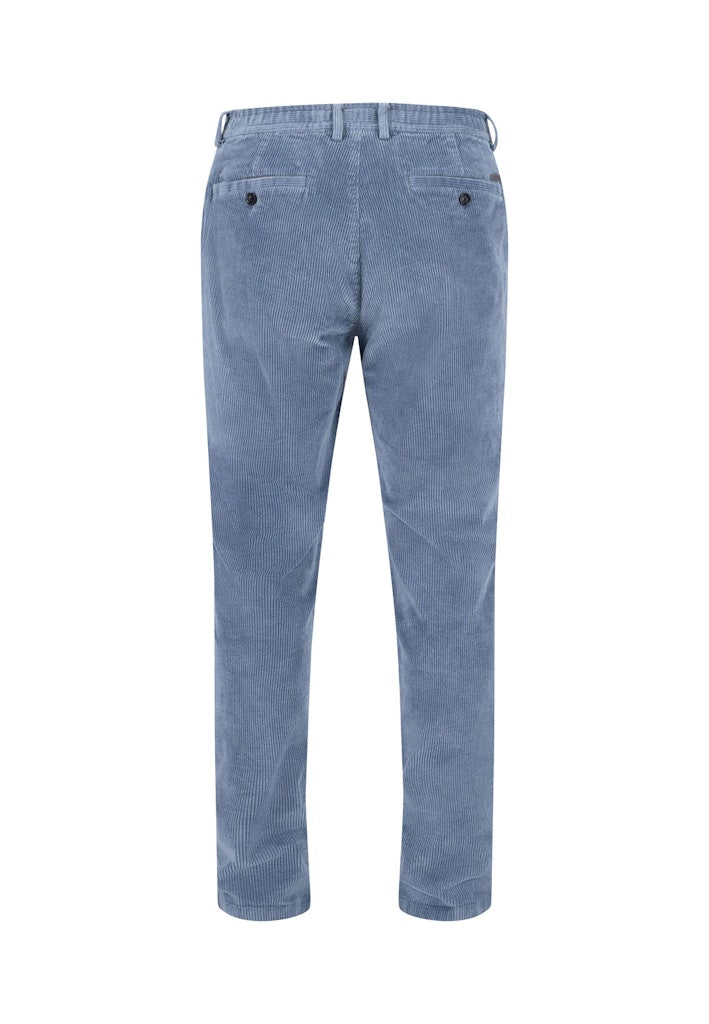 Fynch-Hatton Elephant Blue Wide Corduroy Chino