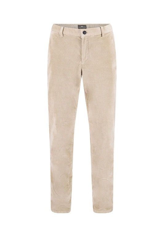 Fynch-Hatton Beige Wide Corduroy Chino