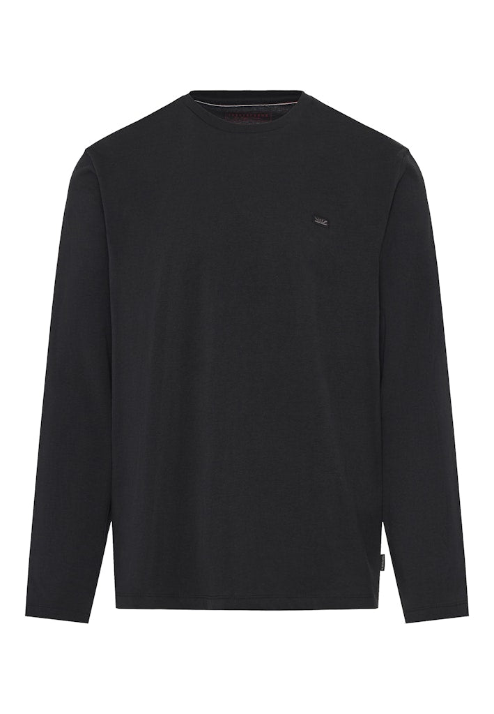 Funky Buddha Black Long Sleeved Crewneck