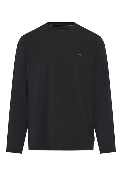 Funky Buddha Black Long Sleeved Crewneck