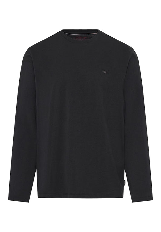 Funky Buddha Black Long Sleeved Crewneck