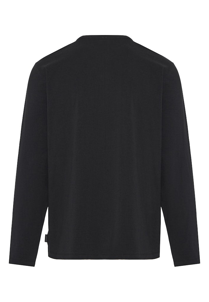 Funky Buddha Black Long Sleeved Crewneck